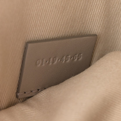 Chloe Calfskin Suede C Clutch With Chain Motty Grey 7 of 13