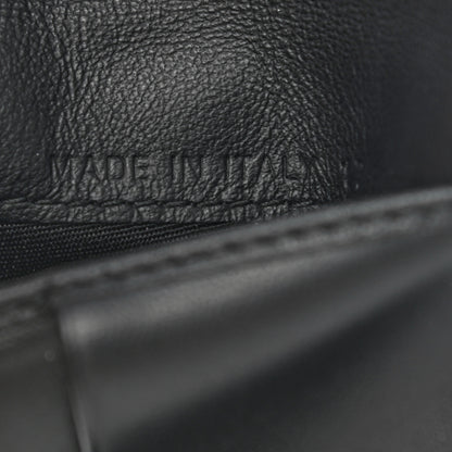 Christian Dior Oblique Compact Wallet Black 7 of 8