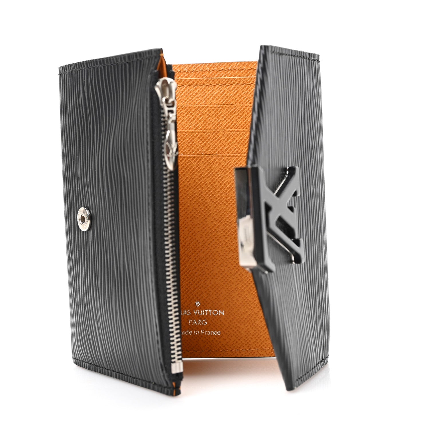 Louis Vuitton Epi Grenelle Compact Wallet Black 5 of 6