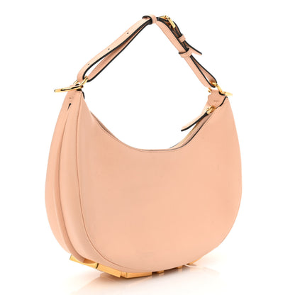 Fendi Vitello Grace Matte Small Fendigraphy Hobo Bag Light Rose 3 of 15