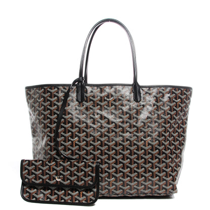 Goyard Goyardine Saint Louis PM Black 1 of 10