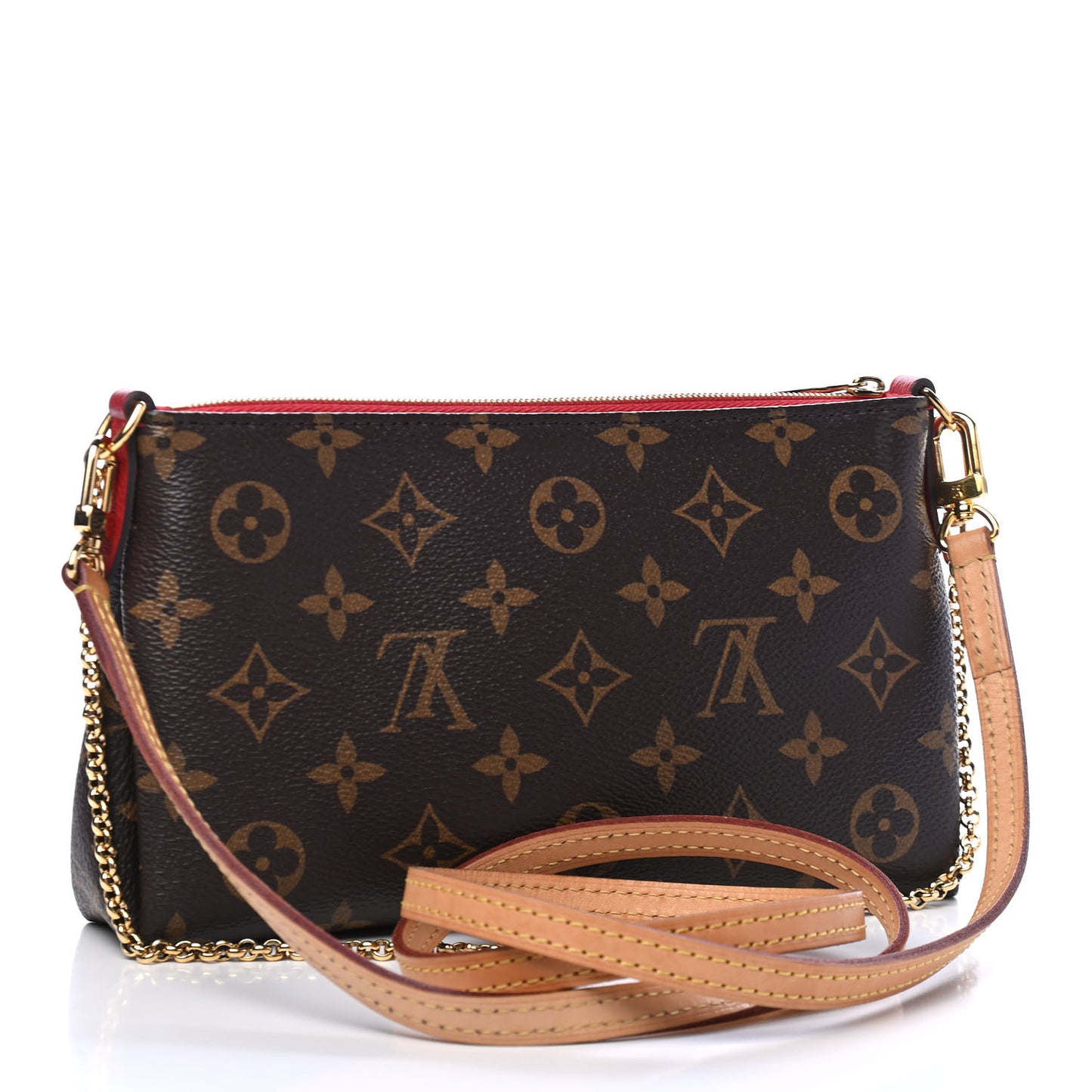 Monogram Pallas Clutch Cherry