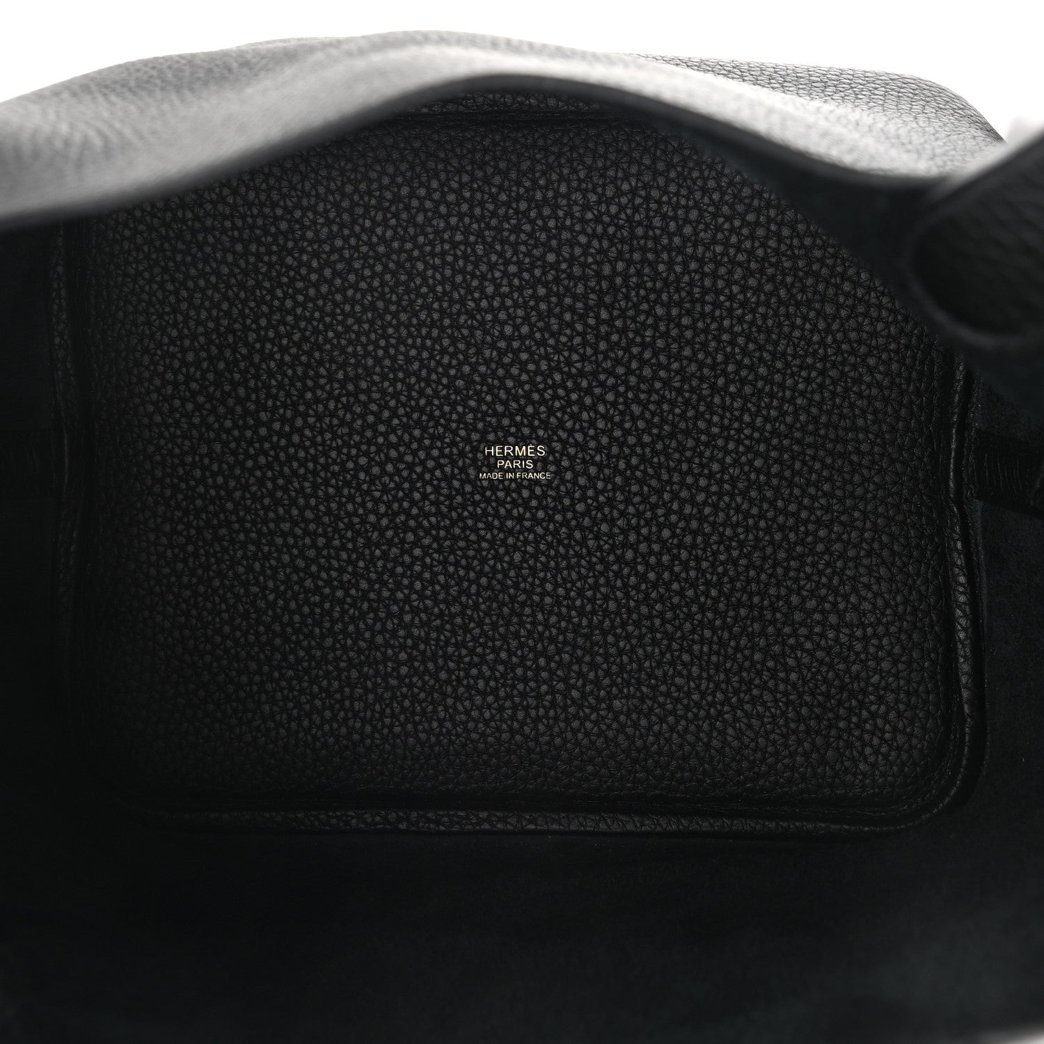Hermes Taurillon Clemence Picotin Lock 22 MM Black 4 of 9
