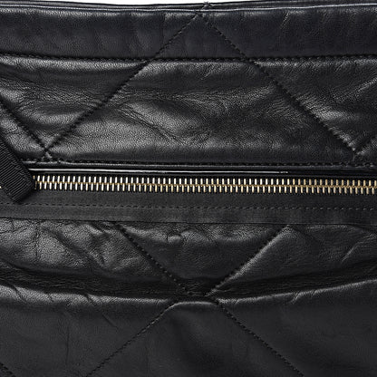 Lanvin Lambskin Quilted Medium Amalia Shoulder Bag Black 9 of 9
