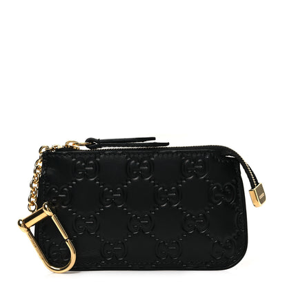 Gucci Guccissima Key Case Black 1 of 6