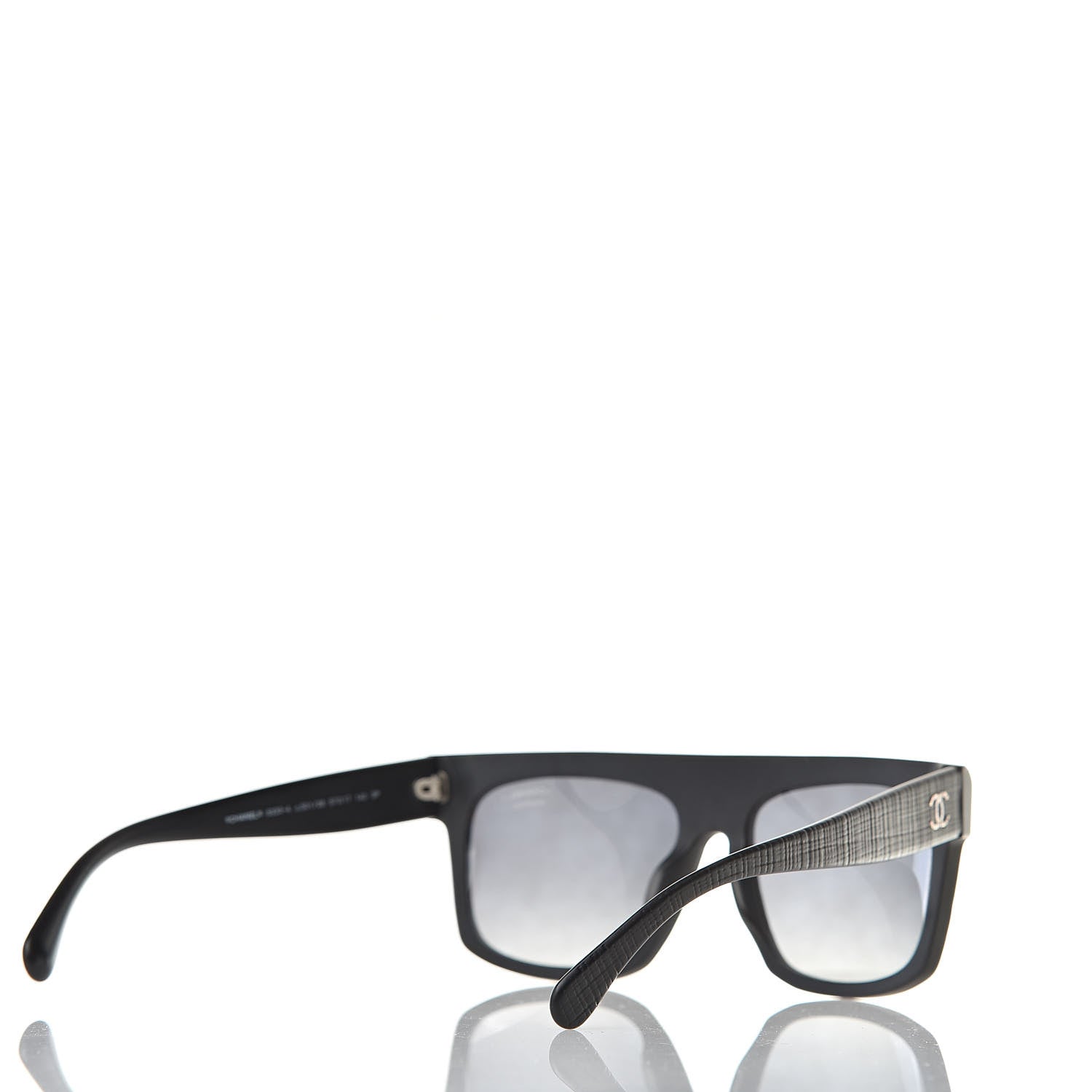Chanel Polarized CC Sunglasses 5333 Matte Black 4 of 8
