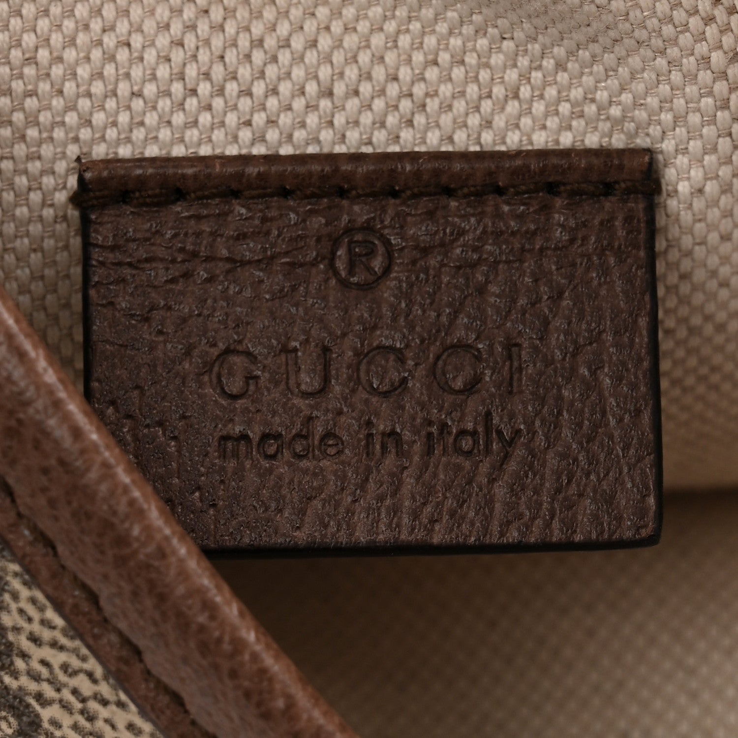 Gucci GG Supreme Monogram Web Medium Neo Vintage Flap Messenger Bag Beige New Acero 6 of 11
