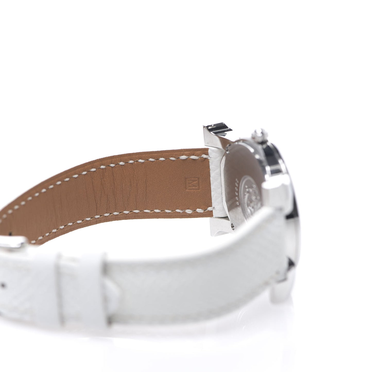 Stainless Steel Epsom Diamond Mother of Pearl 31mm H Ronde Quartz Watch Blanc