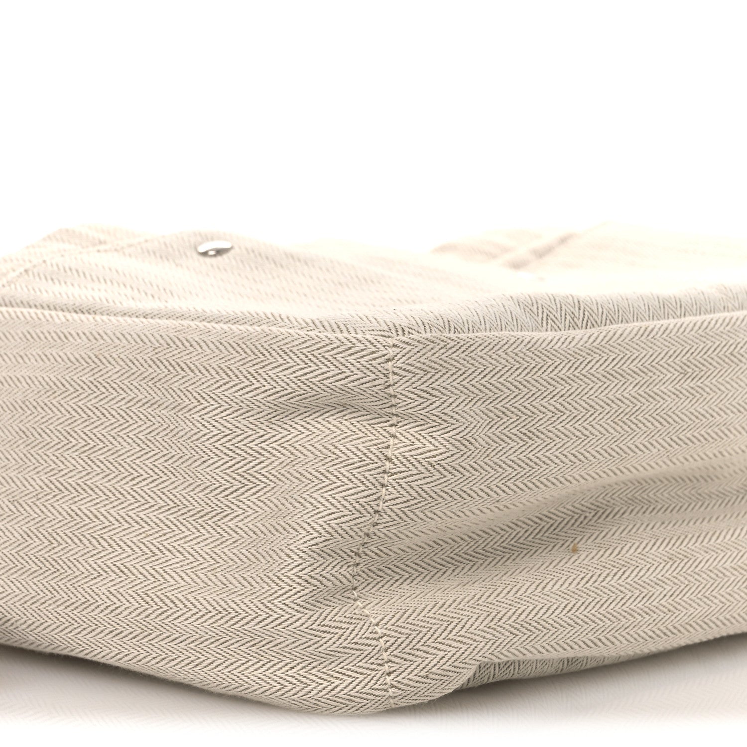 Hermes Canvas Barenia Fourbi 25 MM Pouch Naturel Fauve 10 of 12