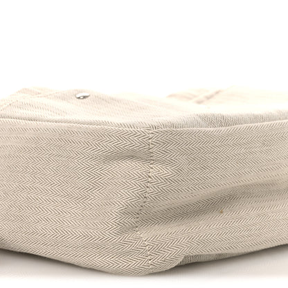 Hermes Canvas Barenia Fourbi 25 MM Pouch Naturel Fauve 10 of 12