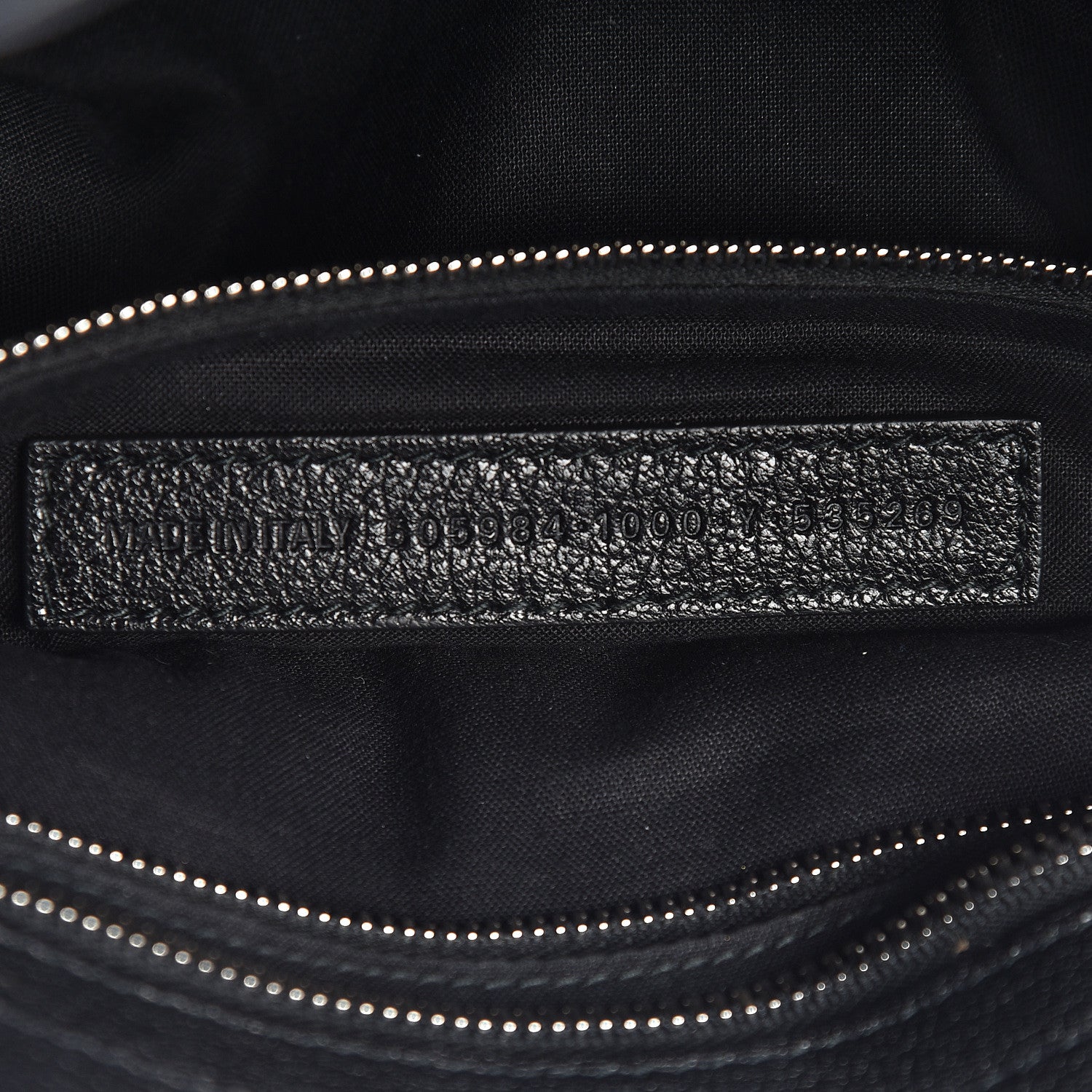 Balenciaga Chevre Silver Metallic Edge Hardware City Black 8 of 11