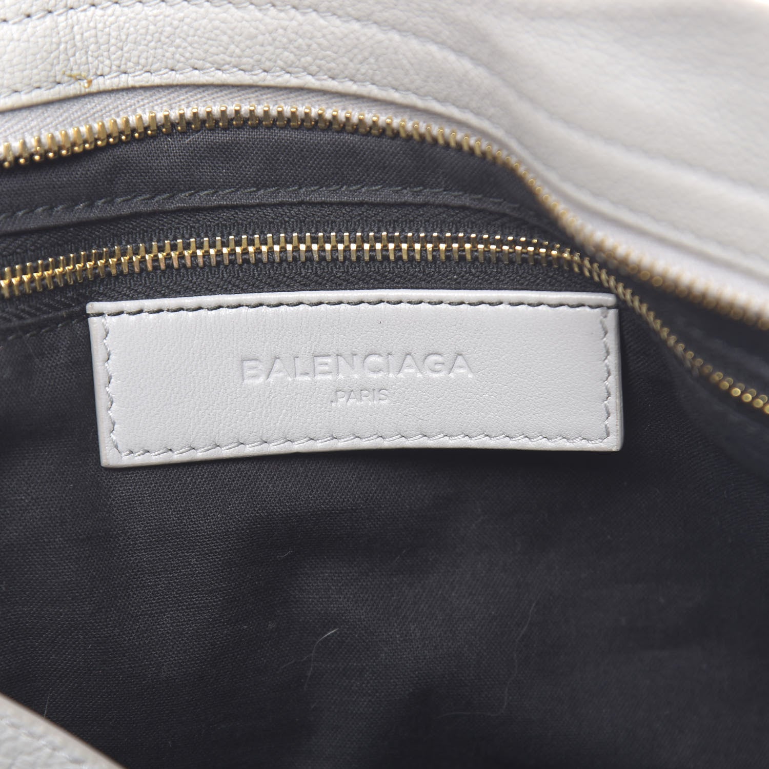 Balenciaga Chevre Gold Metallic Edge Hardware City Gris Glace 6 of 11
