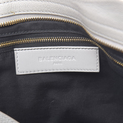 Balenciaga Chevre Gold Metallic Edge Hardware City Gris Glace 6 of 11