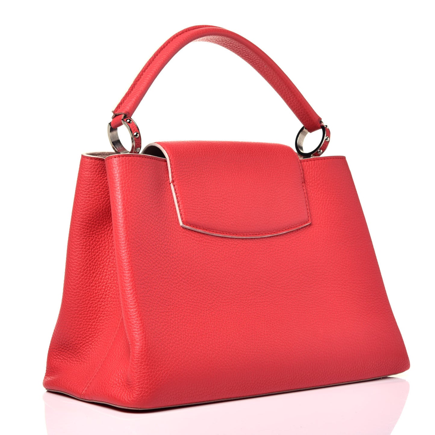 Taurillon Capucines MM Rubis