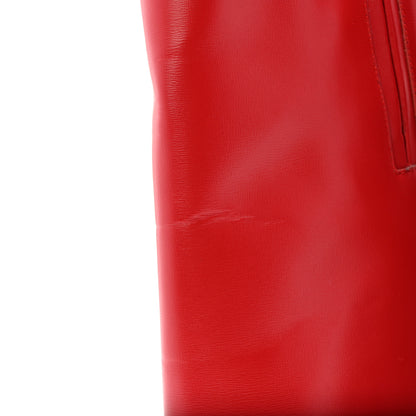 Givenchy Calfskin Shark Lock Ankle Boots 39.5 Red 9 of 16