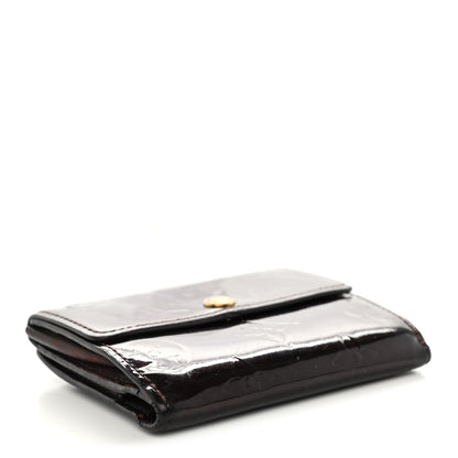 Louis Vuitton Vernis Elise Wallet Amarante 4 of 12