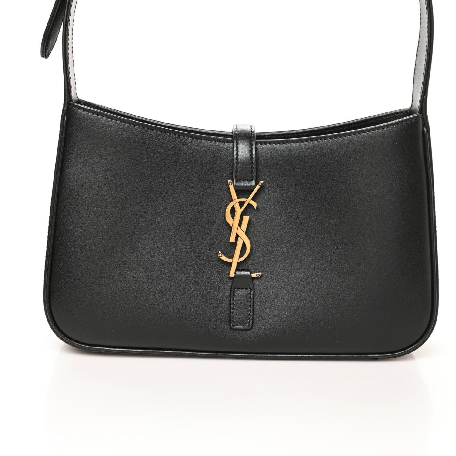 Saint Laurent Smooth Calfskin Le 5 A 7 Hobo Black 3 of 9