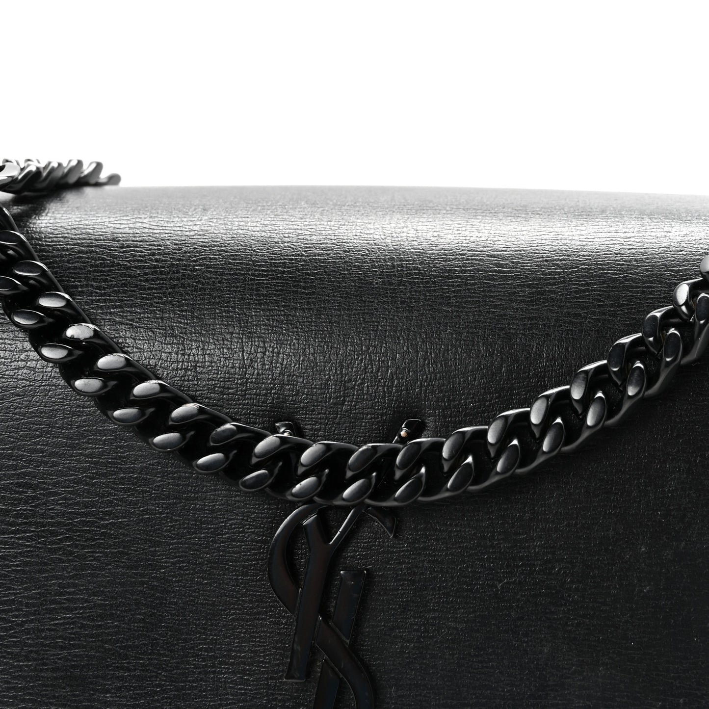 Calfskin Medium Monogram Monochrome Sunset  Black