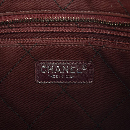 Chanel Grained Calfskin Shopping Small Daily Tote Black 7 of 8