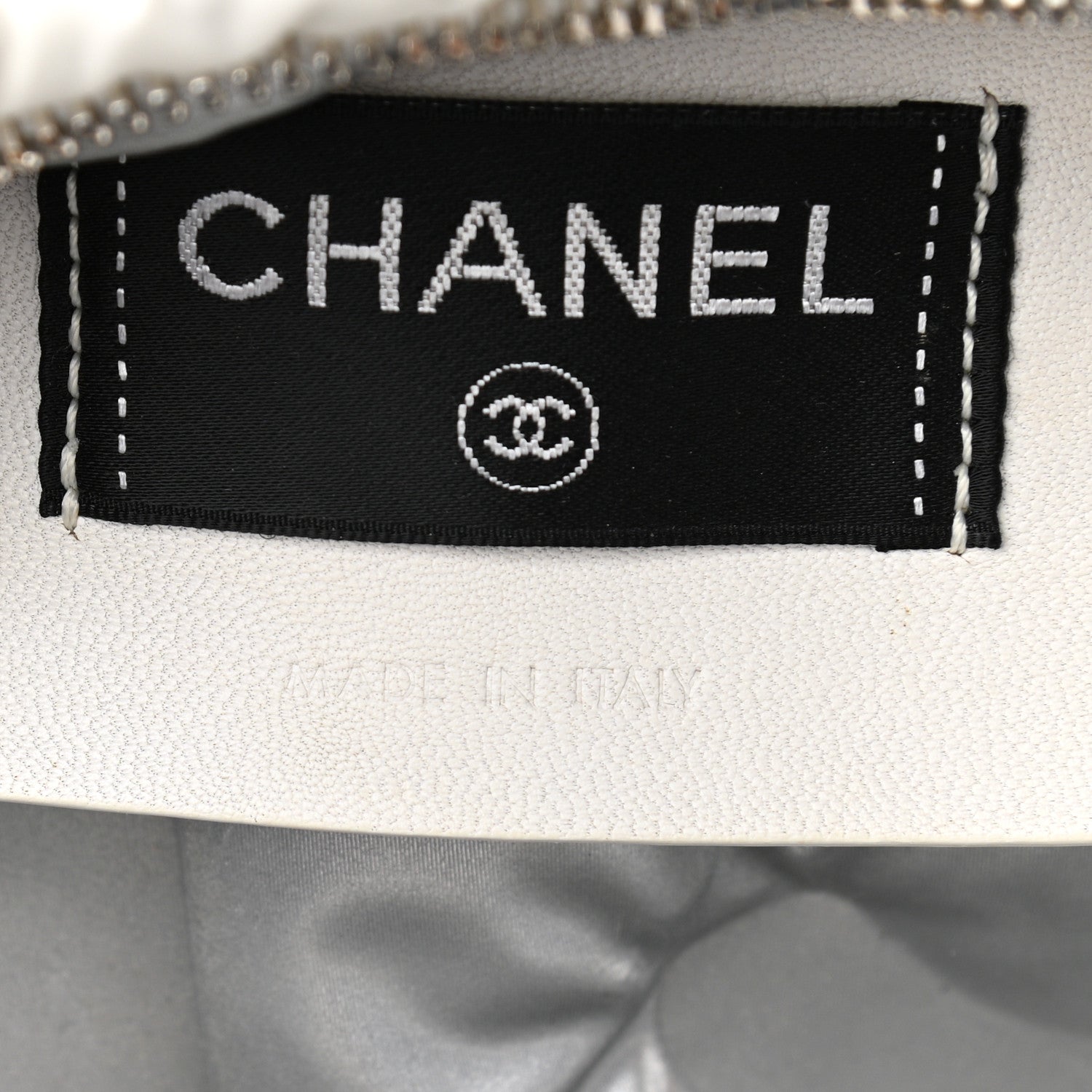 Chanel Nylon Embossed Small Doudoune Backpack Pink Grey White 7 of 12
