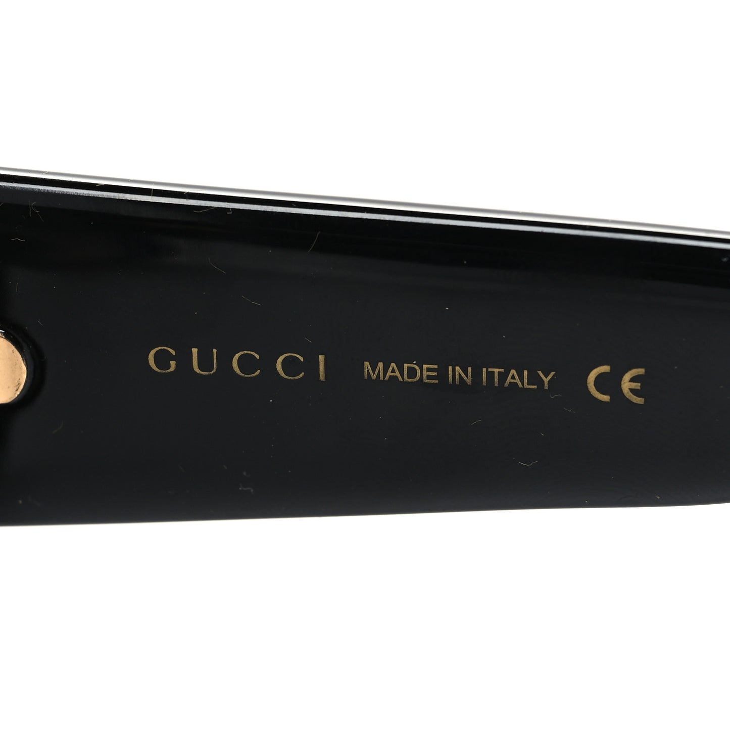 Acetate Square Frame Sunglasses GG0141S Black