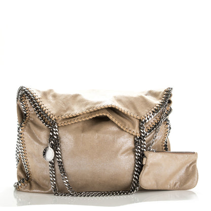 Stella McCartney Shaggy Deer Big Falabella Tote Taupe 1 of 8