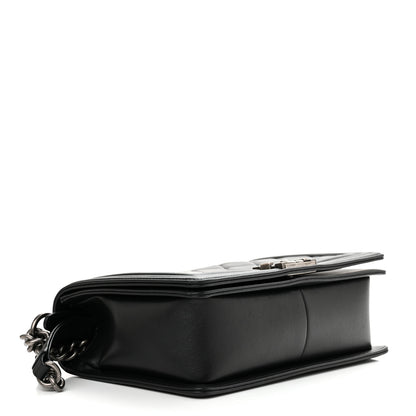 Chanel Lambskin Quilted Medium Boy Flap Black 4 of 11