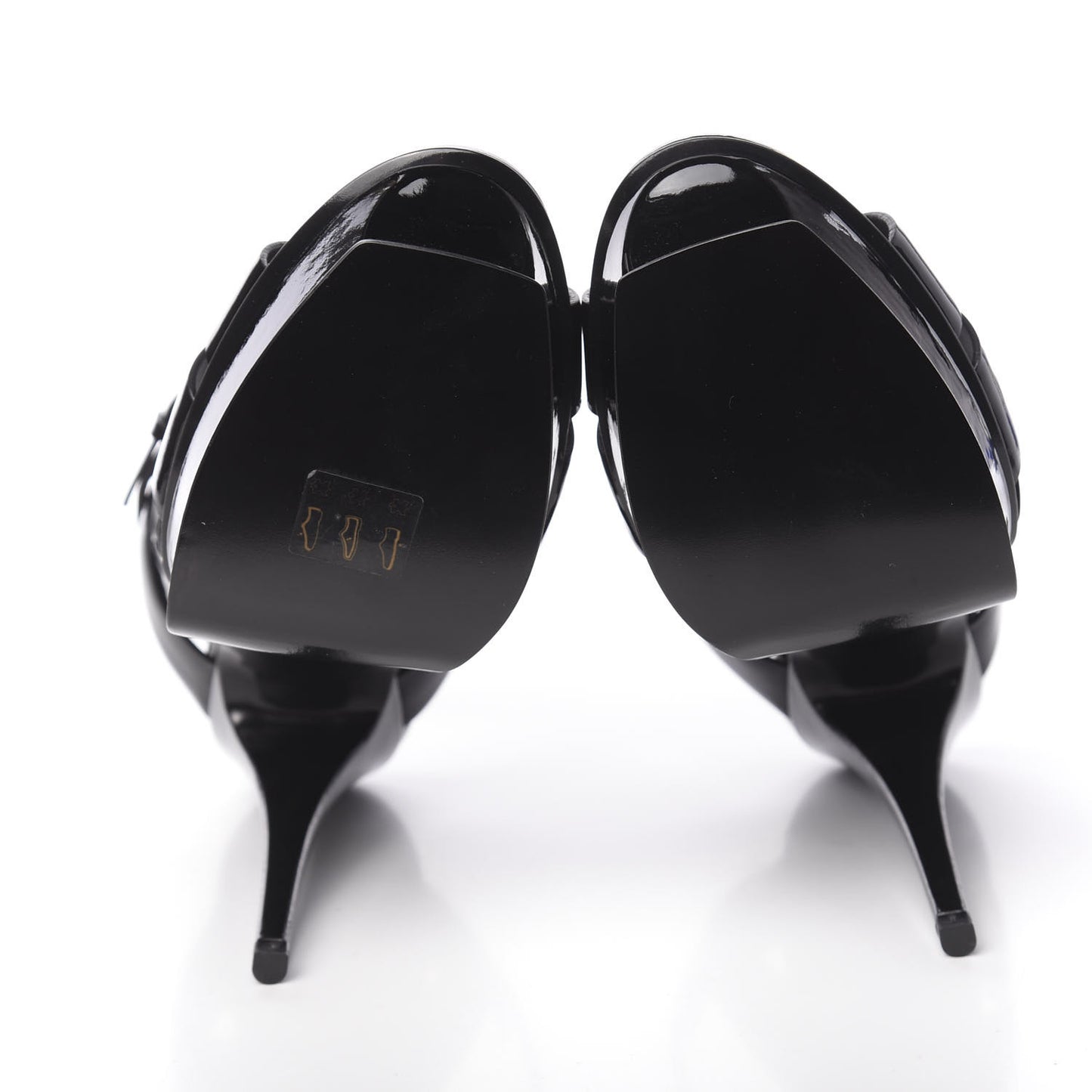 Patent Tribute 105 Platform Sandals 41 Black