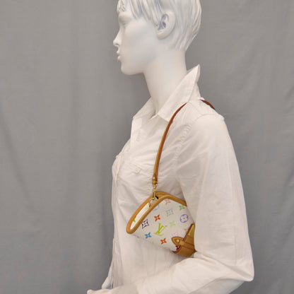 Louis Vuitton Monogram Multicolor Shirley White 2 of 9