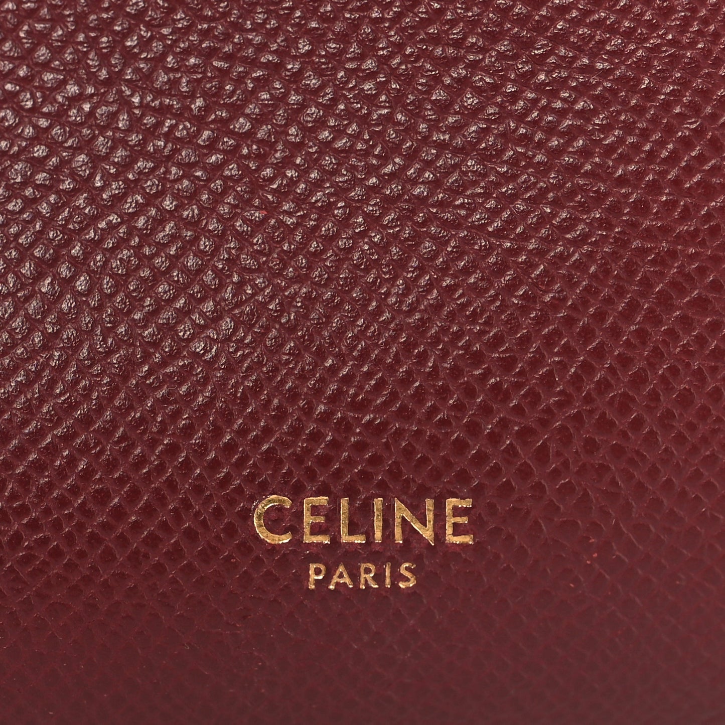 Grained Calfskin Micro Belt Bag Plum