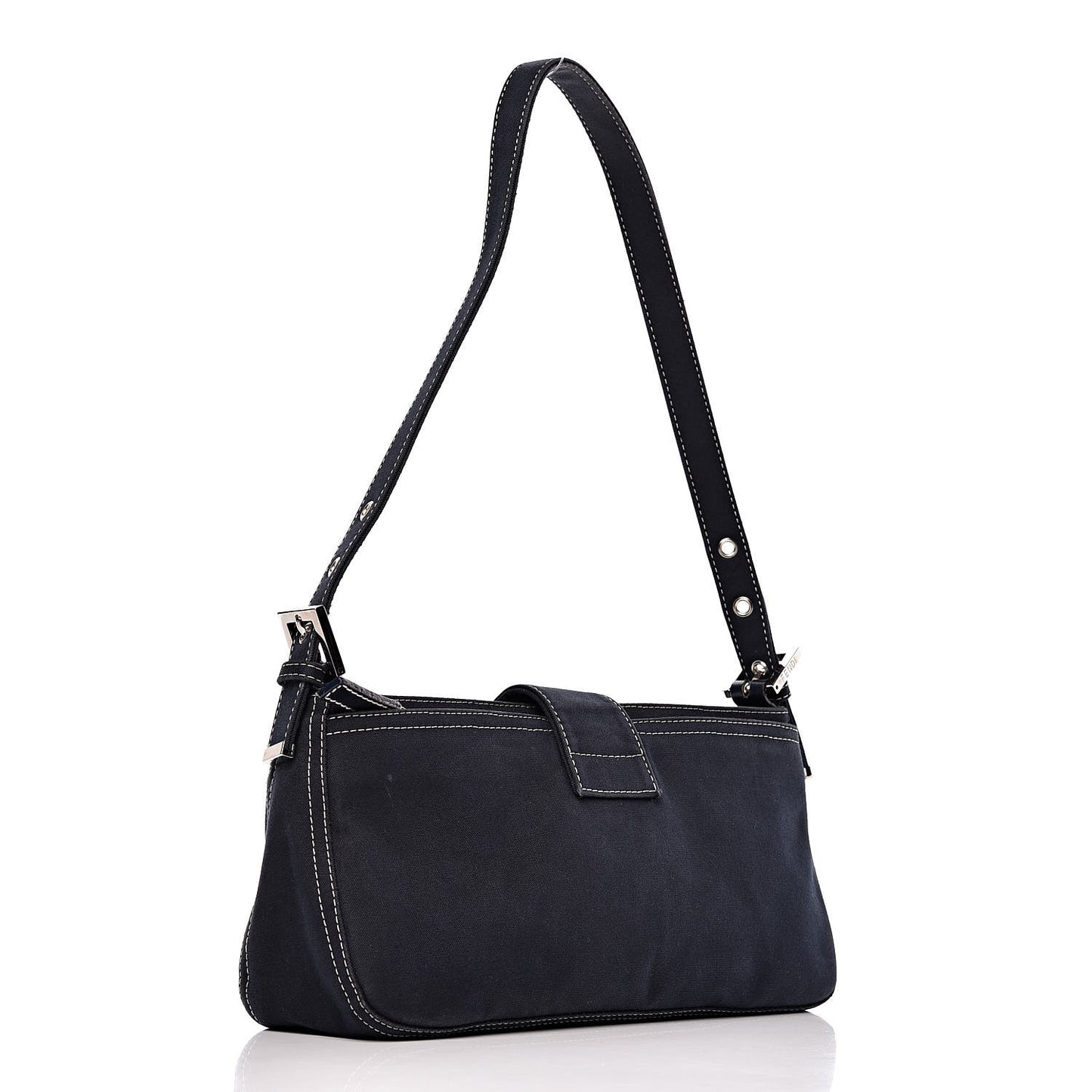 Canvas Shoulder Bag Dark Blue