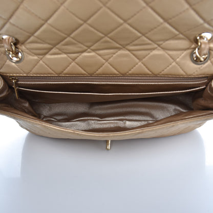 Chanel Metallic Lambskin Quilted Medium Precious Jewel Single Flap Gold 5 of 17