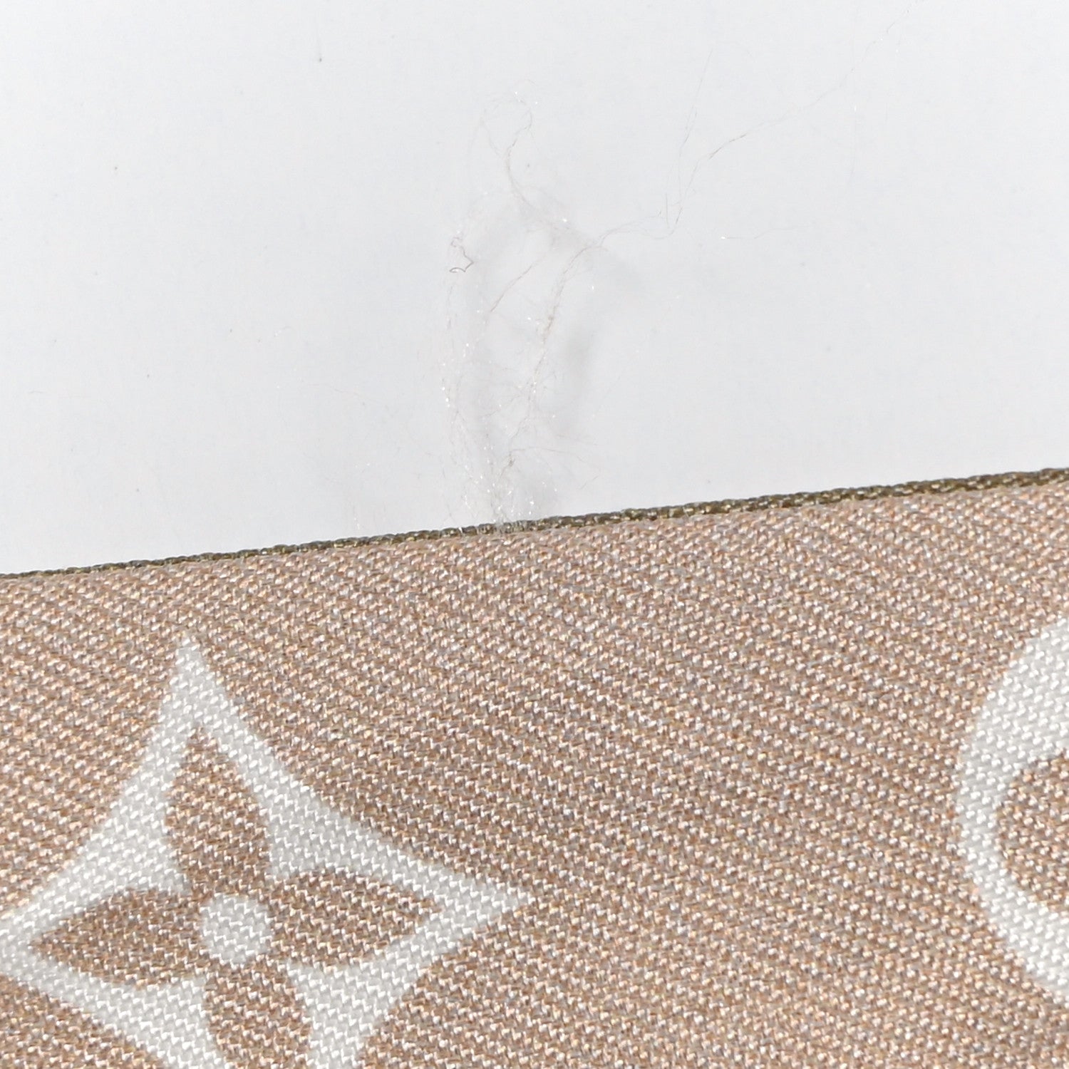 Louis Vuitton Silk Monogram Marbles Classic Bandeau Kaki Beige White 4 of 8