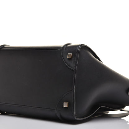 Celine Smooth Calfskin Mini Luggage Black 8 of 9