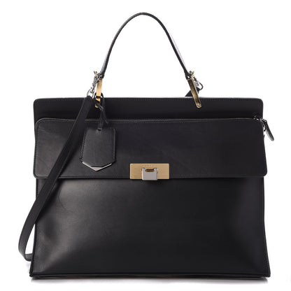 Balenciaga Calfskin Le Dix Zip Cartable Black 1 of 10
