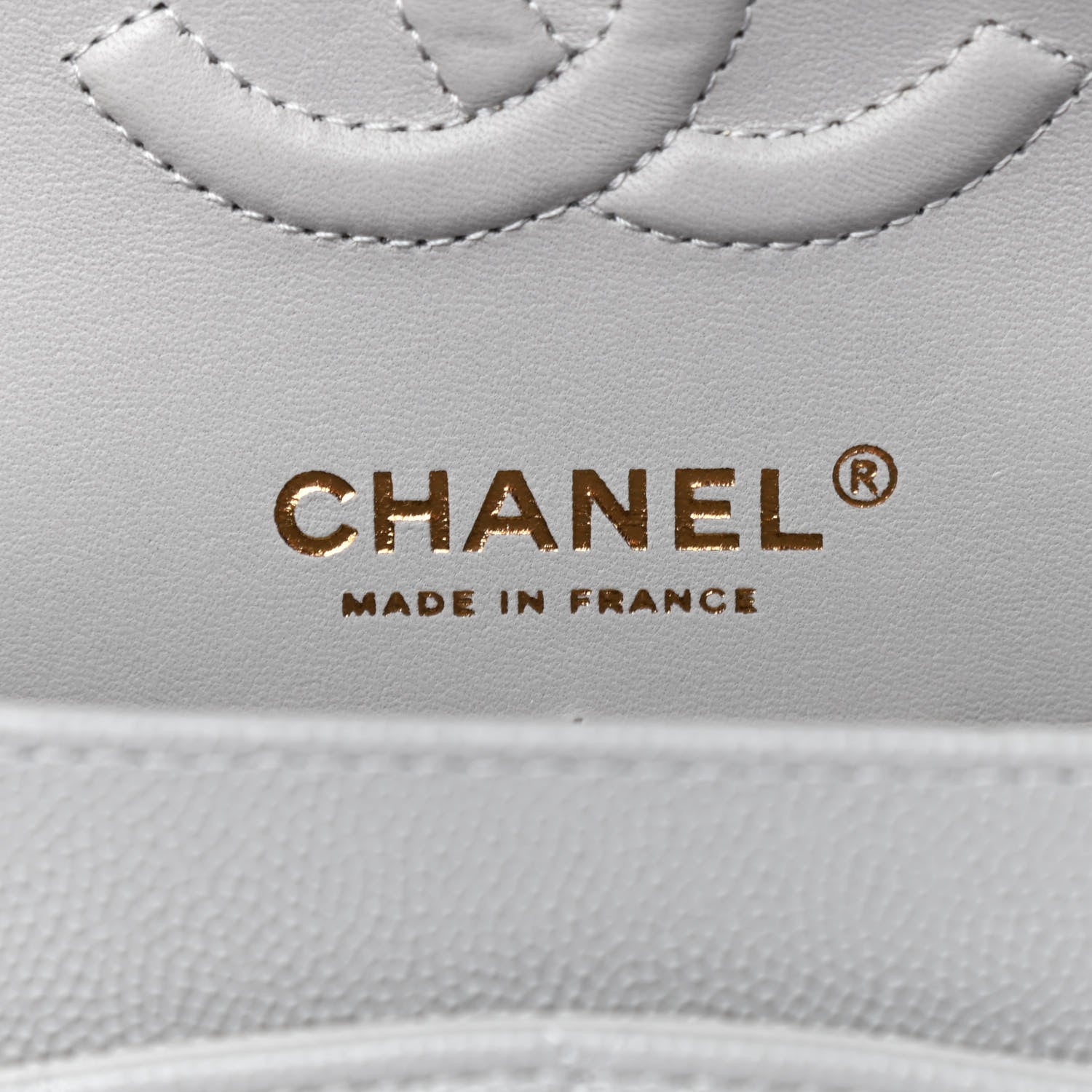 Chanel Caviar Quilted Small Double Flap Grey 6 of 10