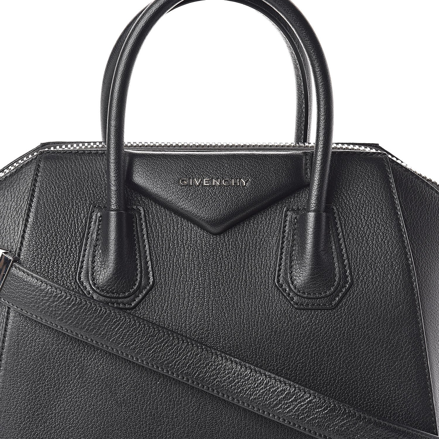 Givenchy Sugar Goatskin Small Antigona Black 7 of 9