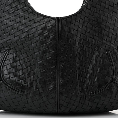 Bottega Veneta Nappa Intrecciato Ball Hobo Ebano Black 7 of 10