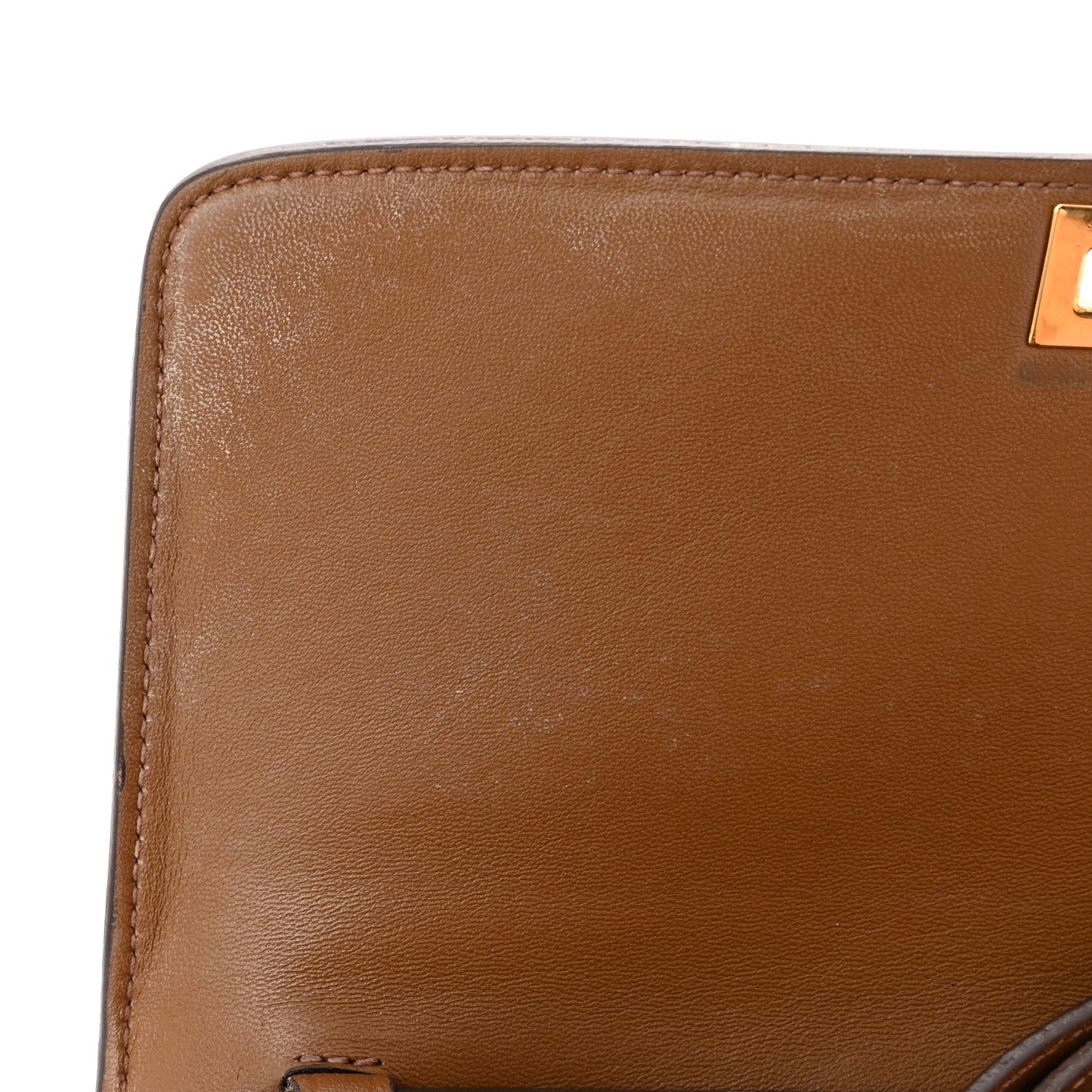 Box Calfskin Medium Classic Box Flap Bag Camel