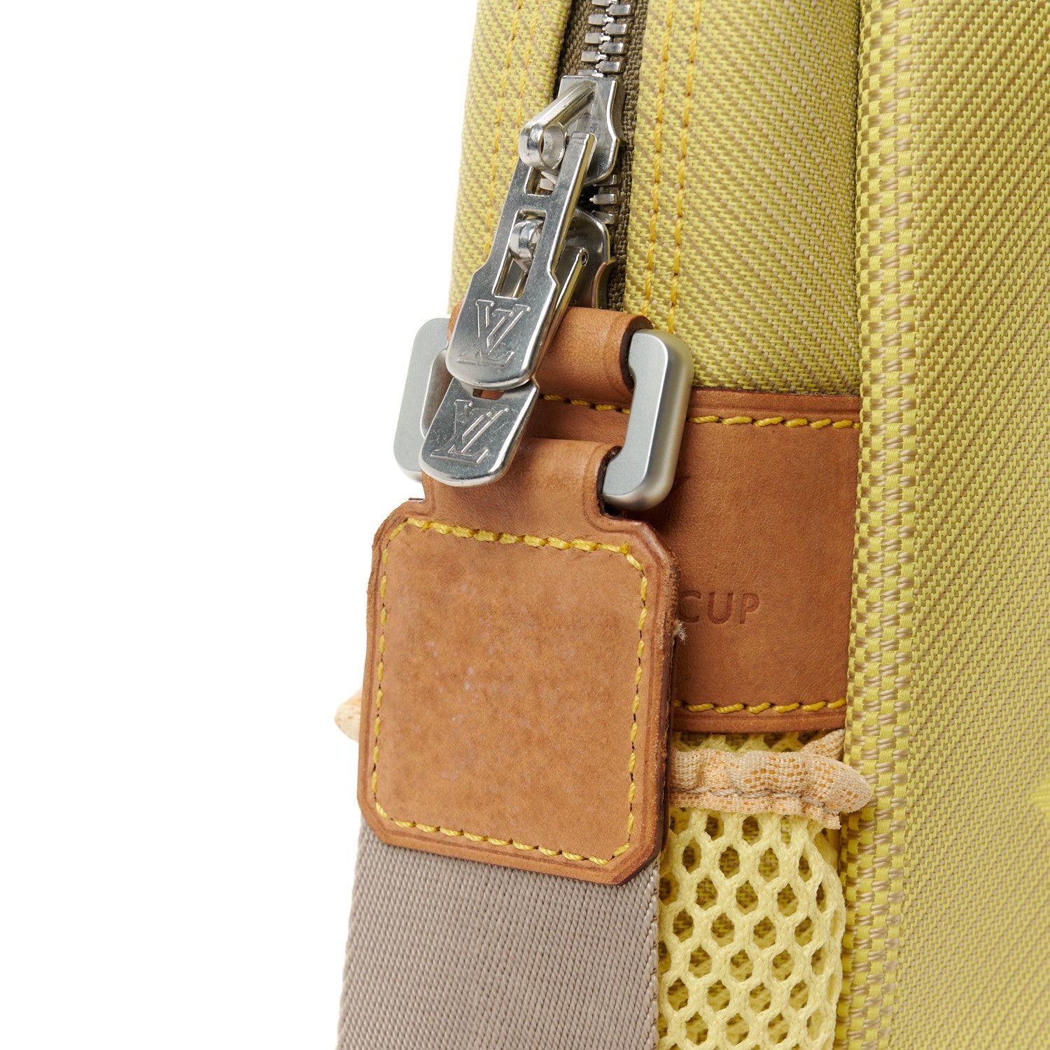 Louis Vuitton Damier Geant Americas Cup Bag Yellow 12 of 13