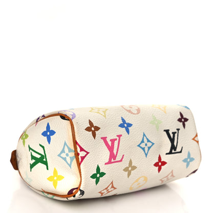 Louis Vuitton Monogram Multicolor Mini Sac HL Speedy White 4 of 11