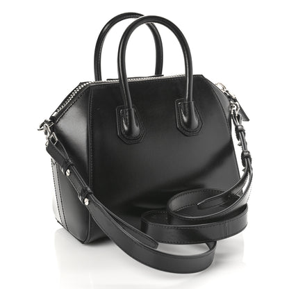 Givenchy Shiny Lord Calfskin Mini Antigona Black 3 of 9