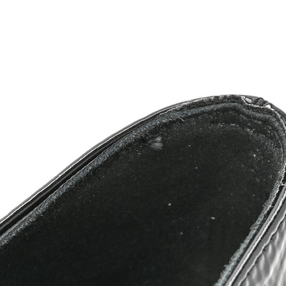 Chanel Patent Goatskin Cap Toe Mary Janes 38 Black 10 of 11
