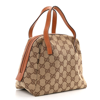 Gucci Monogram Large Balthus Cosmetic Pouch Brown 3 of 18