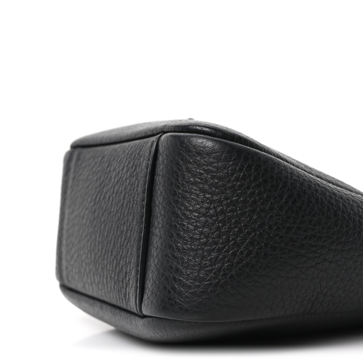 Saint Laurent Grained Calfskin Baby Le 5 A 7 Supple Hobo Black 9 of 10
