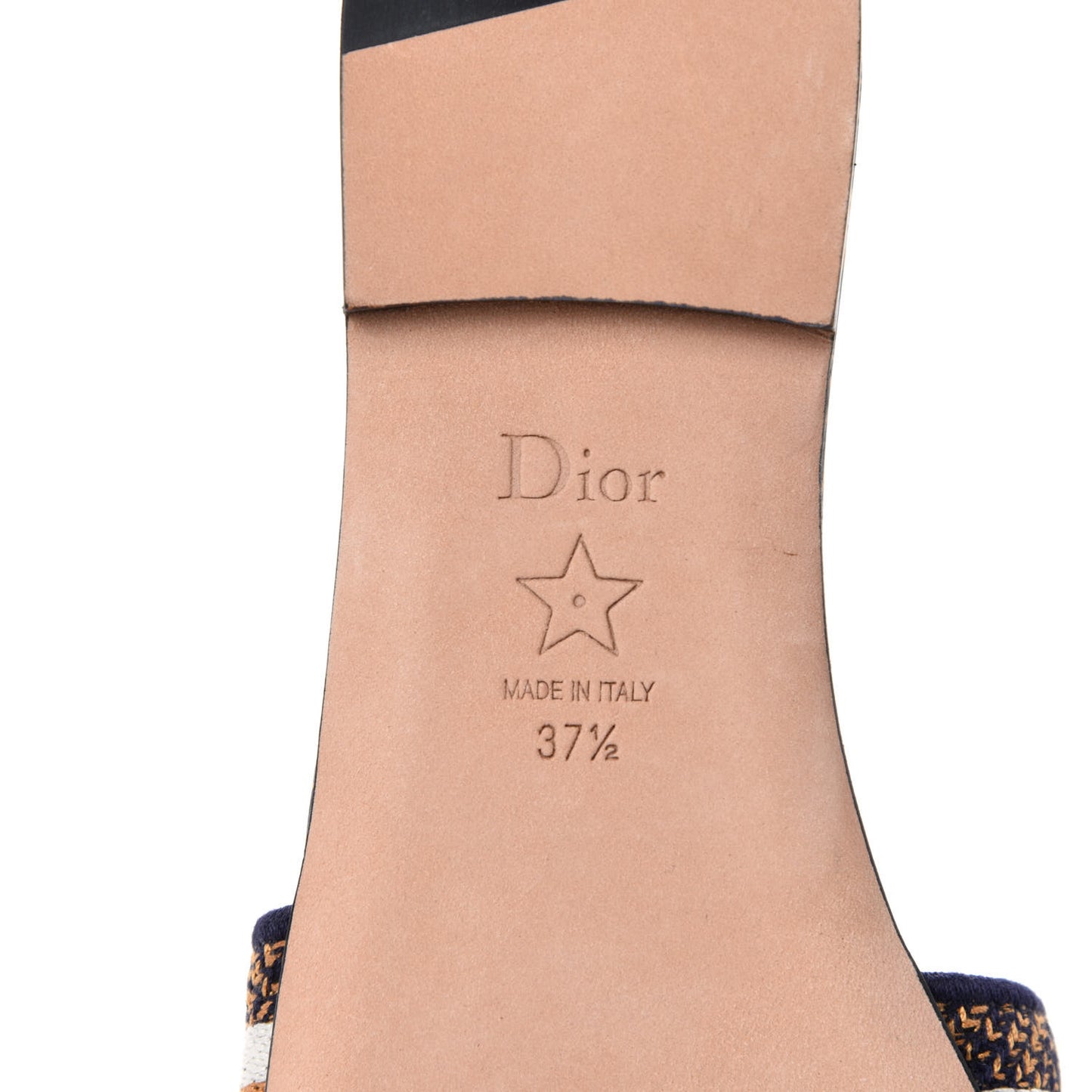 Canvas Embroidered Animals Dway Mules Slide Sandals 37.5 Multicolor