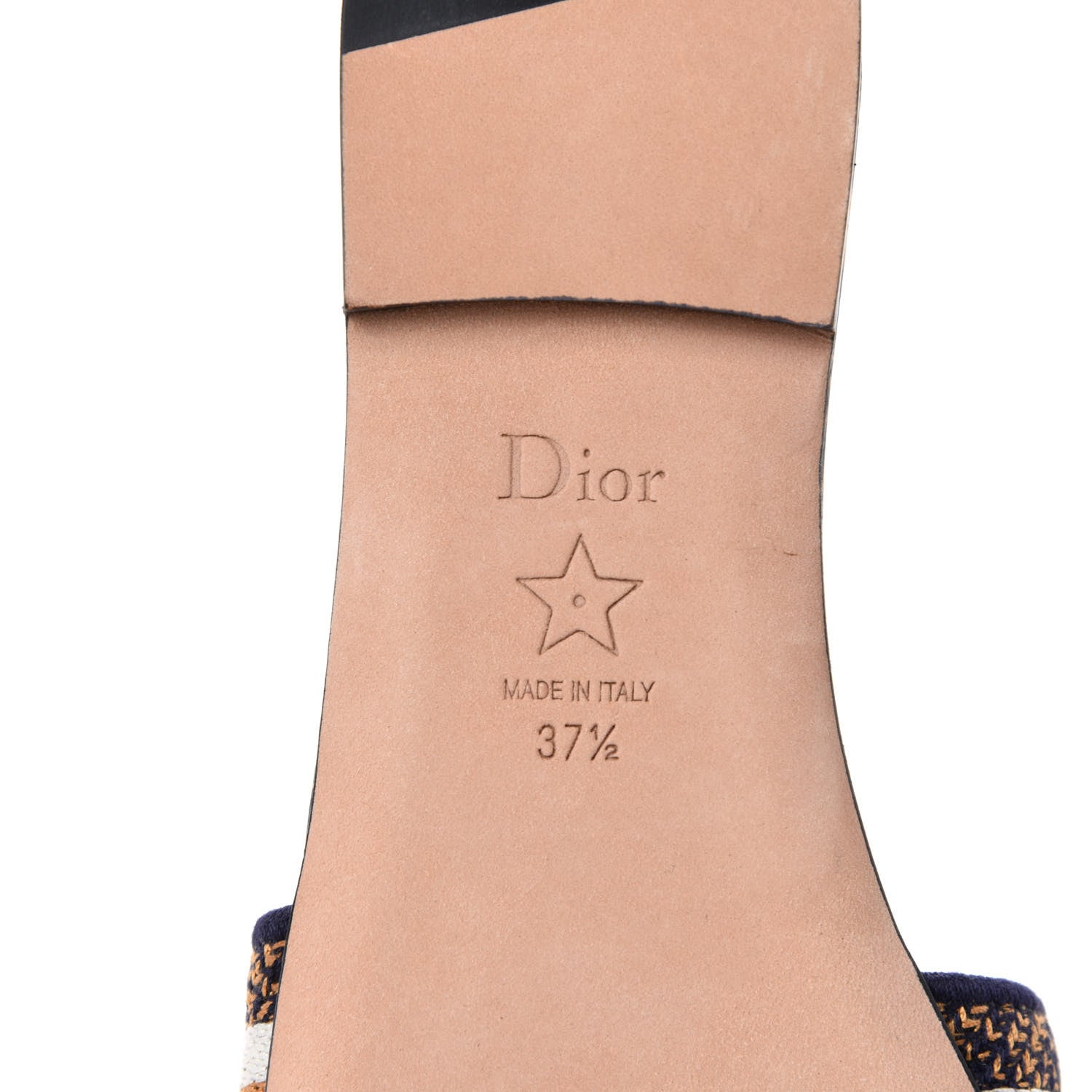 Christian Dior Canvas Embroidered Animals Dway Mules Slide Sandals 37.5 Multicolor 8 of 9
