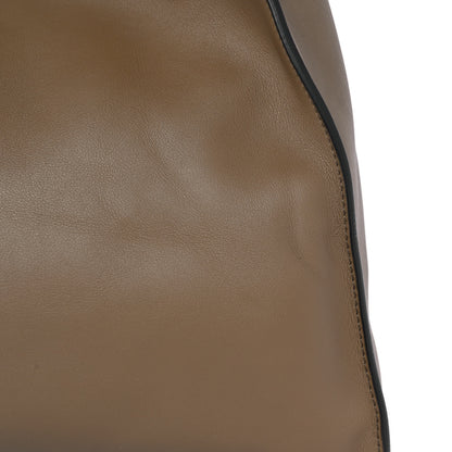 Fendi Vitello Seta Century Large Peekaboo X-Lite Fango Mandorlo 9 of 9