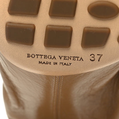 Bottega Veneta Crushed Nappa Almond Pumps 37 Cane Sugar 6 of 7