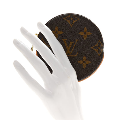 Louis Vuitton Monogram Round Coin Purse 2 of 6